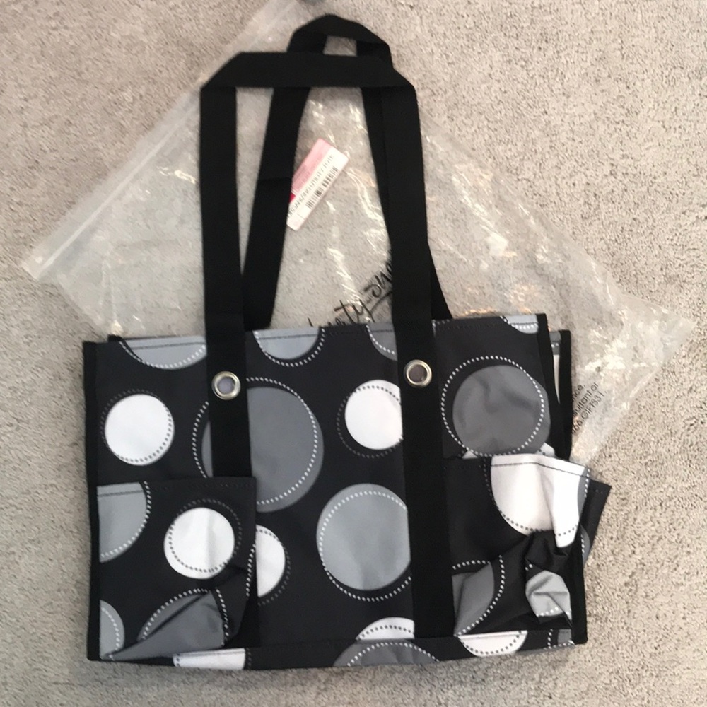 Brand new thirty-one black organizing utility tote